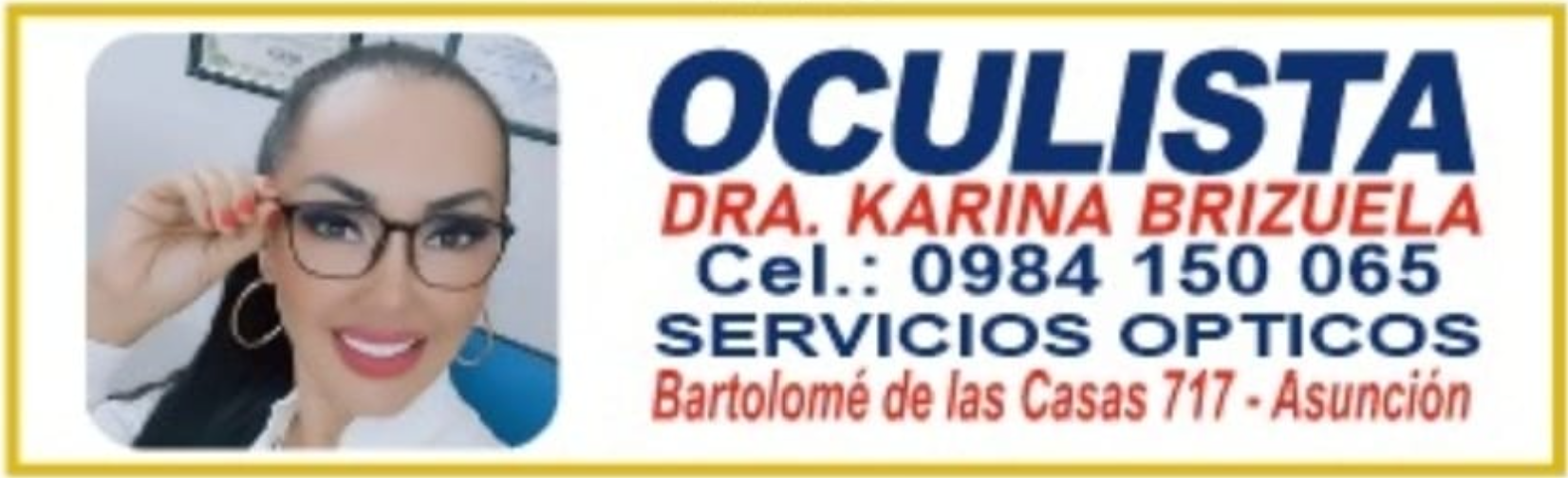 Dra. Karina Brizuela - Oculista